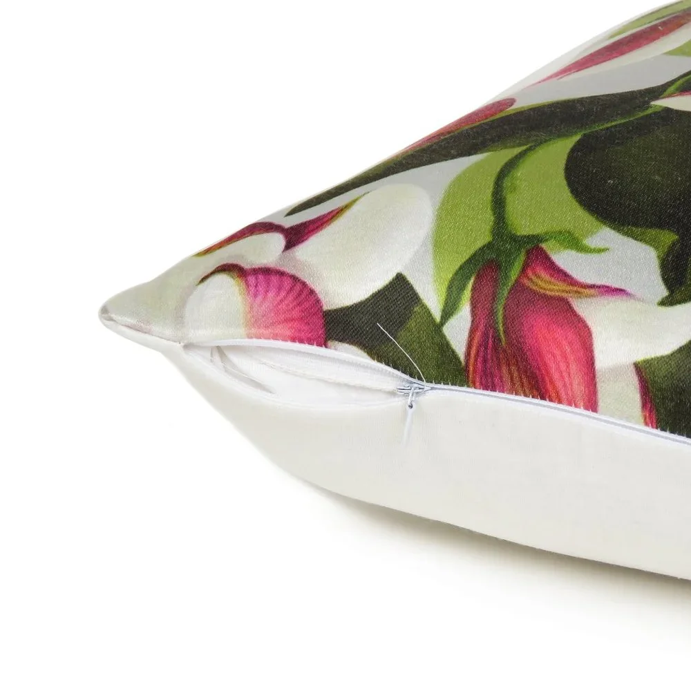 Oussum Home Decorative Floral Digital Print Cushion Pillow Cover Single